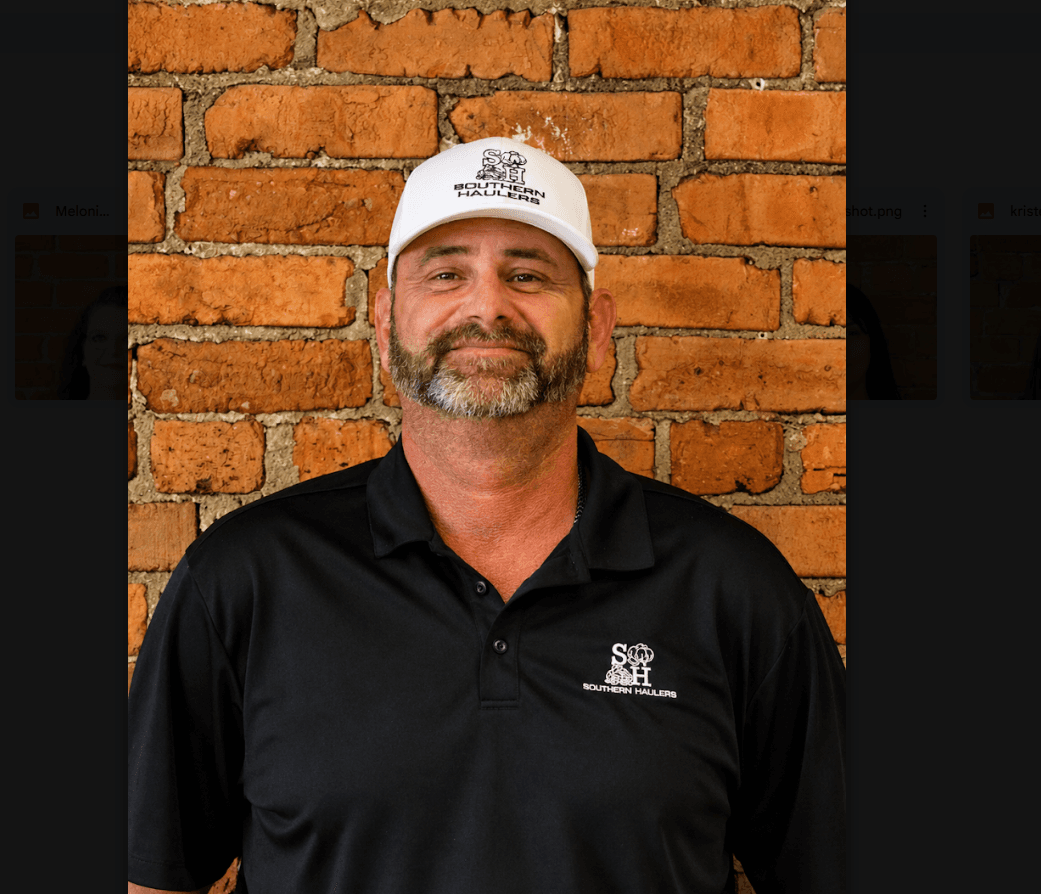 Brad Black, Vice President of Operations at Southern Haulers